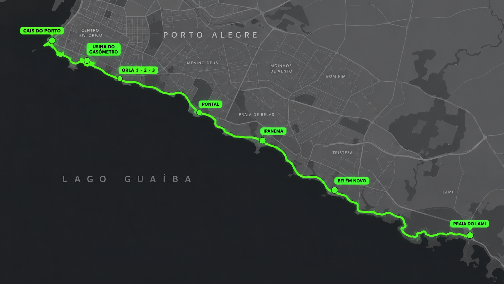 "Tô na Orla!”… Tá, mas em qual pedaço?